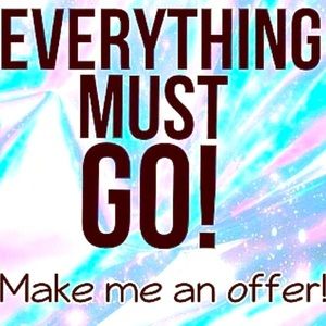 Everything must go!!